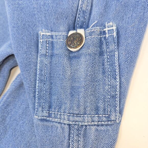 Little Challenger Overalls Toddler Unisex 3T Blue Jeans Demin 28" L x 20" Waist - Picture 7 of 9